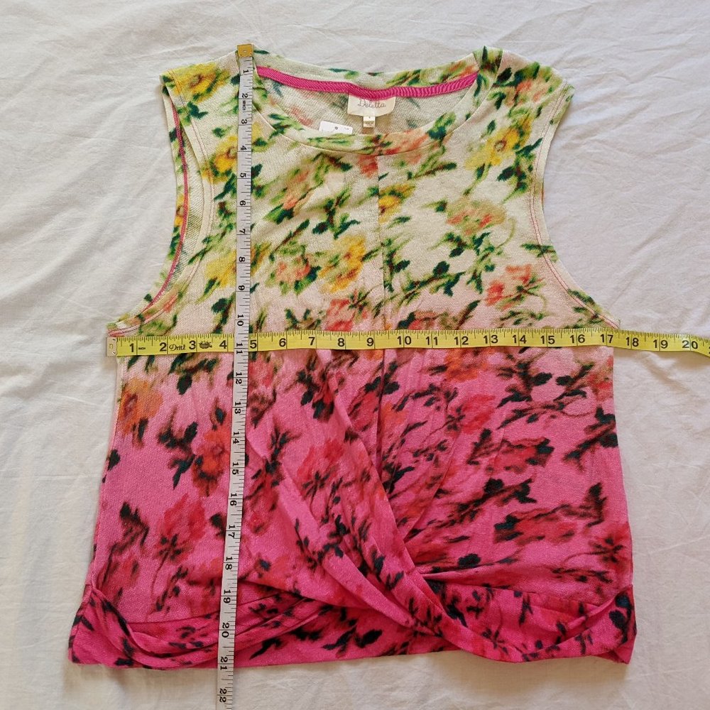 NWT Deletta Adaenia Twist-Front Top - Picture 10 of 14